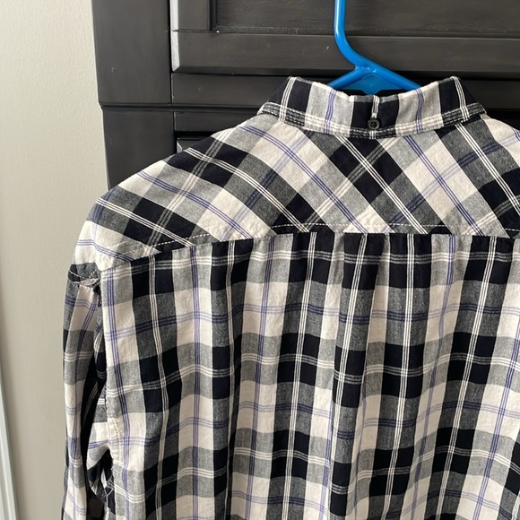 J. Crew Featherweight Flannel Relaxed Fit Shirt in Friday Flannel - Size 8 - Picture 8 of 11
